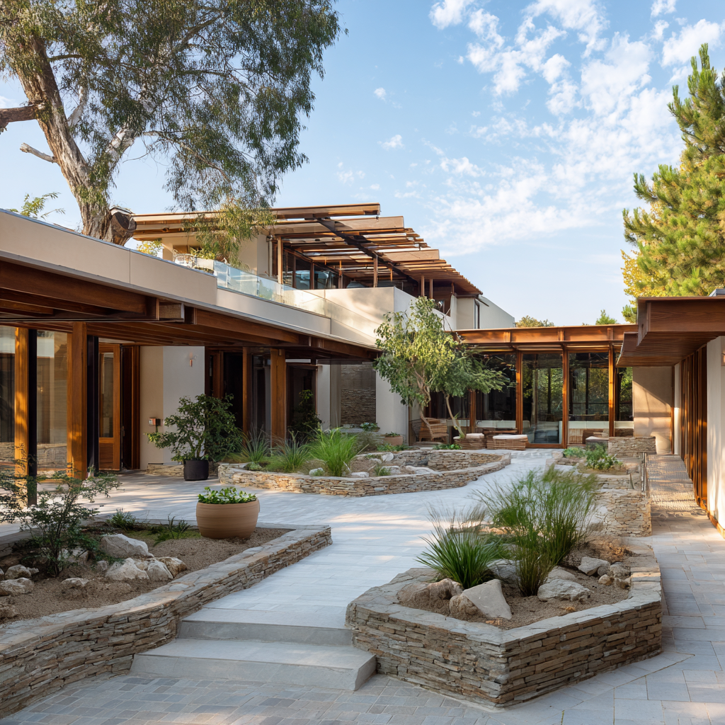 Group therapy space at DPE in Los Altos, California